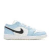 Air Jordan 1 Low (GS) - Ice Blue/Black/Sail -Birkenstock Store Air Jordan 1 Low GS Ice Blue Black Sail 554723 401 11 13 22 Feature VR a04681e0 3cea 4576 8c75 e4dd8adcabd8
