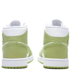 Air Jordan 1 Mid SE Women's - White/Vivid Green/White -Birkenstock Store Air Jordan 1 Mid Se Women s White Vivid Green White DV2959 113 06 01 22 Feature MARY NELLE 6