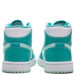 Air Jordan 1 Mid Women's - Washed Teal/Mint Foam/White -Birkenstock Store Air Jordan 1 Mid Women s Washed Teal Mint Foam White DV2229 300 08 02 22 Feature JAYLEEN 4