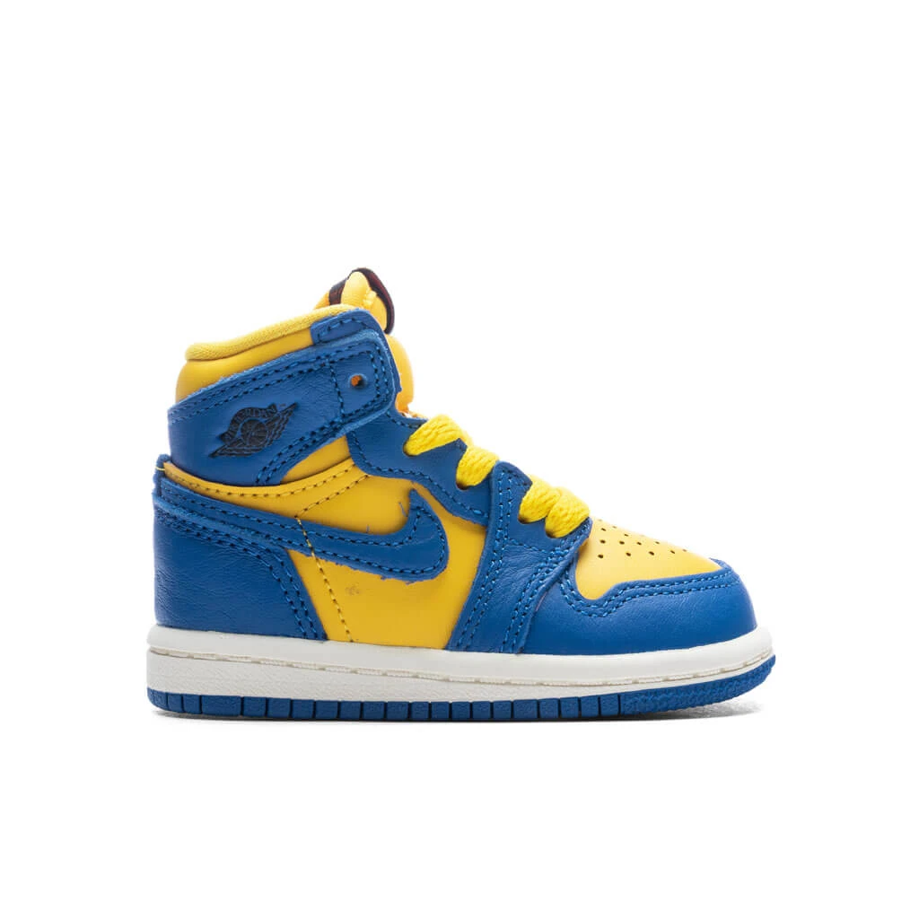 Air Jordan 1 Retro High OG (TD) - Varsity Maize/Game Royal/Sail 3 Air Jordan 1 Retro High OG (TD) - Varsity Maize/Game Royal/Sail