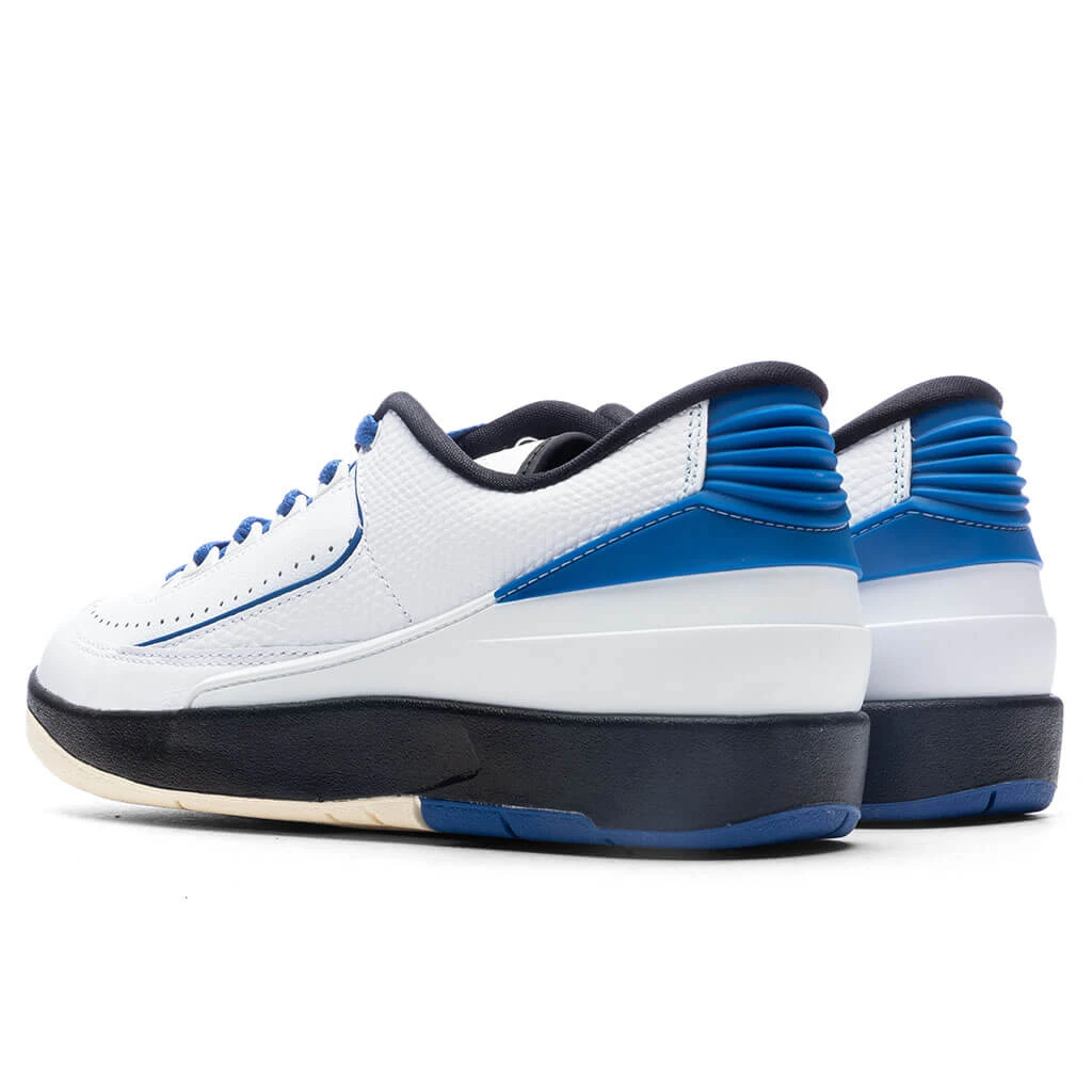 Air Jordan 2 Retro Low Women's Varsity Royal - White/Varsity Royal/Black 5 Air Jordan 2 Retro Low Women's Varsity Royal - White/Varsity Royal/Black - Image 3