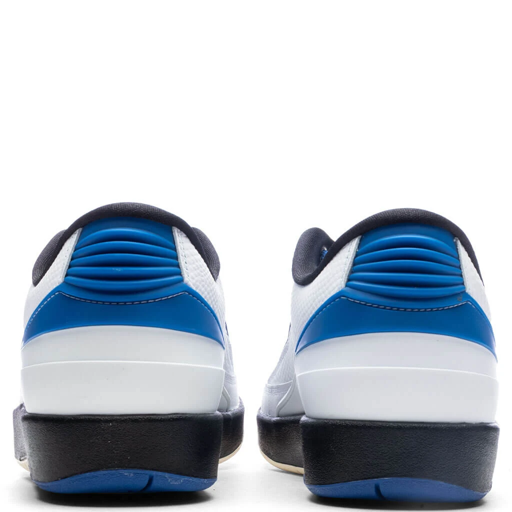 Air Jordan 2 Retro Low Women's Varsity Royal - White/Varsity Royal/Black 6 Air Jordan 2 Retro Low Women's Varsity Royal - White/Varsity Royal/Black - Image 4