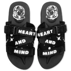 BB Space Walker II Slide - Black -Birkenstock Store Billionaire Boys Club BB Space Walker II Slide Black 811 4802 BLK 06 29 2021 01 4