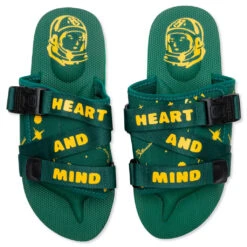 BB Space Walker II Slide - Verdant Green -Birkenstock Store Billionaire Boys Club BB Space Walker II Slide Verdant Green 811 4802 VER 06 29 2021 01 4