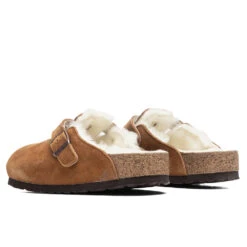 Birkenstock Wide Boston Shearling - Mink -Birkenstock Store Birkenstock Boston Shearling Mink 1001140 02 09 2021 01 3