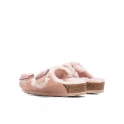 Birkenstock Kids Arizona Shearling - Light Rose -Birkenstock Store Birkenstock Kids Arizona Shearling Light Rose 1020580 02 13 2022 01 3