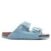 Birkenstock Narrow Arizona Shearling - Light Blue -Birkenstock Store Birkenstock Narrow Arizona Shearling Light Blue 1021418 03 09 22 Feature