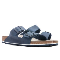 Birkenstock Wide Arizona Birko-Flor - Desert Soil Blue -Birkenstock Store Birkenstock Wide Arizona Birko Flor Desert Soil Blue 1015508 02 11 2022 01 2