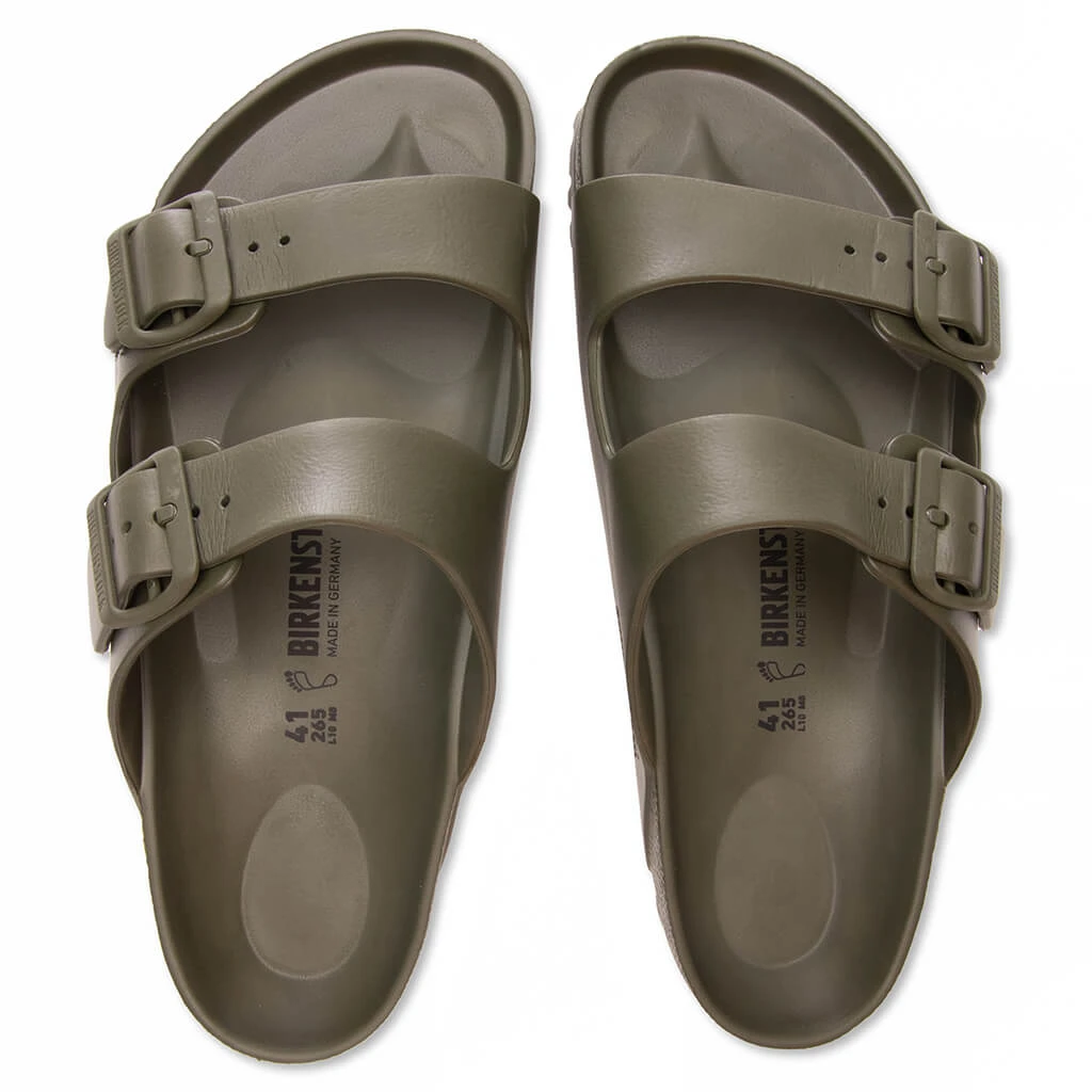 Birkenstock Wide Arizona Essentials Eva - Khaki 4 Birkenstock Wide Arizona Essentials Eva - Khaki - Image 2