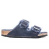 Birkenstock Wide Arizona Shearling - Midnight -Birkenstock Store Birkenstock Wide Arizona Shearling Midnight 1020592 09 04 22 Feature JM 3