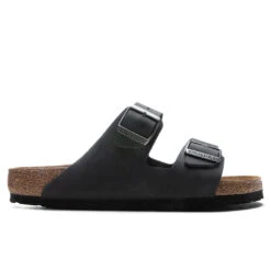 Birkenstock Wide Arizona Soft Footbed - Black