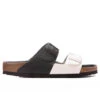 Birkenstock Wide Arizona Split Birko-Flor - Black/White 1 Birkenstock Wide Arizona Split Birko-Flor - Black/White -Birkenstock Store Birkenstock Wide Arizona Split Birko Flor Black White 1019703 02 13 2022 01