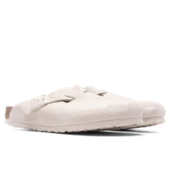 Birkenstock Narrow Boston - Antique White 9 Birkenstock Narrow Boston - Antique White -Birkenstock Store Birkenstock Wide Boston Ant White SD N 1024740 02 02 23 Feature VR 7