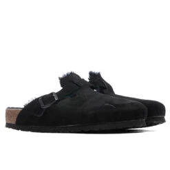 Birkenstock Wide Boston Shearling - Black 8 Birkenstock Wide Boston Shearling - Black -Birkenstock Store Birkenstock Wide Boston Shearling Black 0259881 07 09 2021 01 2