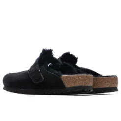 Birkenstock Wide Boston Shearling - Black 9 Birkenstock Wide Boston Shearling - Black -Birkenstock Store Birkenstock Wide Boston Shearling Black 0259881 07 09 2021 01 3