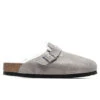 Birkenstock Wide Boston Shearling - Stone Coin -Birkenstock Store Birkenstock Wide Boston Shearling Stone Coin 1017650 07 09 2021 01