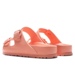 Birkenstock Women's Narrow Arizona Eva - Coral Peach -Birkenstock Store Birkenstock Women s Narrow Arizona Eva Coral Peach 1022511 03 10 22 Feature 3