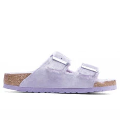 Birkenstock Women's Narrow Arizona Shearling - Purple Fog