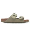 Birkenstock Women's Narrow Arizona Vegan Birkibuc - Khaki 1 Birkenstock Women's Narrow Arizona Vegan Birkibuc - Khaki -Birkenstock Store Birkenstock Women s Narrow Arizona Vegan Birkibuc Khaki 1020540 02 11 2022 01