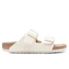 Birkenstock Women's Narrow Arizona Vegan - Eggshell