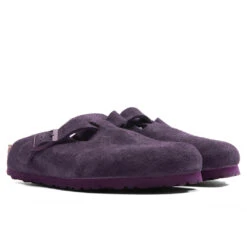 Birkenstock Women's Narrow Boston Soft Footbed - Blackberry Wine 8 Birkenstock Women's Narrow Boston Soft Footbed - Blackberry Wine -Birkenstock Store Birkenstock Women s Narrow Boston Soft Footbed Blackberry Wine 1023542 01 18 23 Feature DV 4