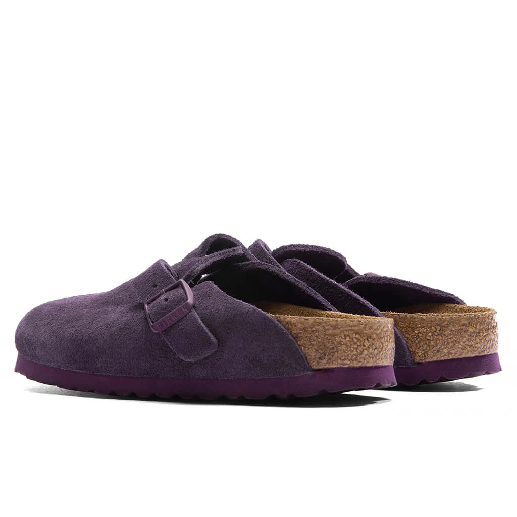 Birkenstock Women's Narrow Boston Soft Footbed - Blackberry Wine 6 Birkenstock Women's Narrow Boston Soft Footbed - Blackberry Wine - Image 4