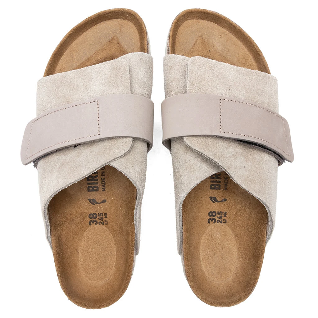 Birkenstock Women's Narrow Kyoto - Taupe 3 Birkenstock Women's Narrow Kyoto - Taupe - Image 2