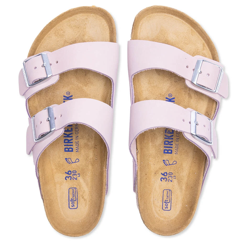 Birkenstock Women's Wide Arizona Soft Footbed - Lilac 4 Birkenstock Women's Wide Arizona Soft Footbed - Lilac - Image 2