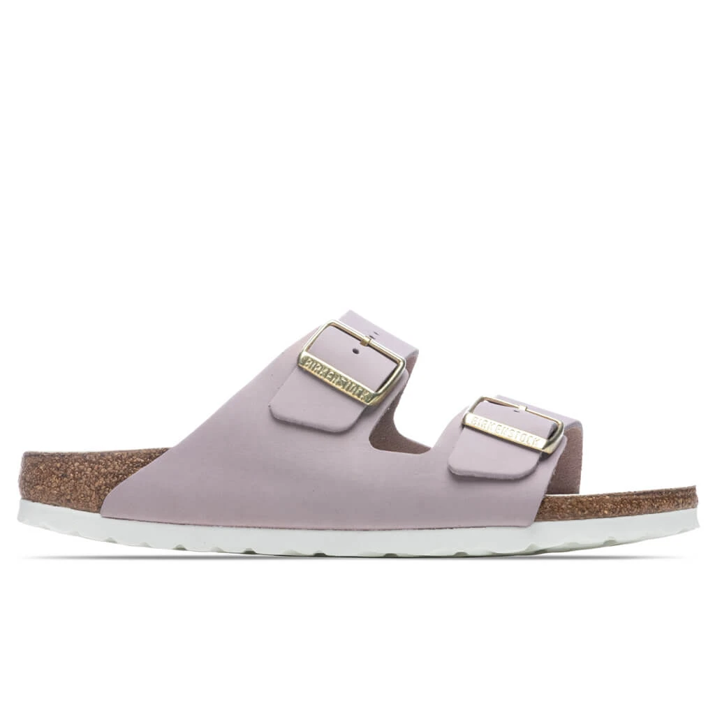 Birkenstock Women's Arizona Nubuck Leather - Lilac 3 Birkenstock Women's Arizona Nubuck Leather - Lilac