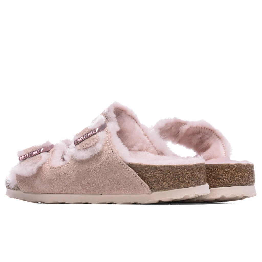 Birkenstock Women's Narrow Arizona Shearling - Light Rose 6 Birkenstock Women's Narrow Arizona Shearling - Light Rose - Image 4