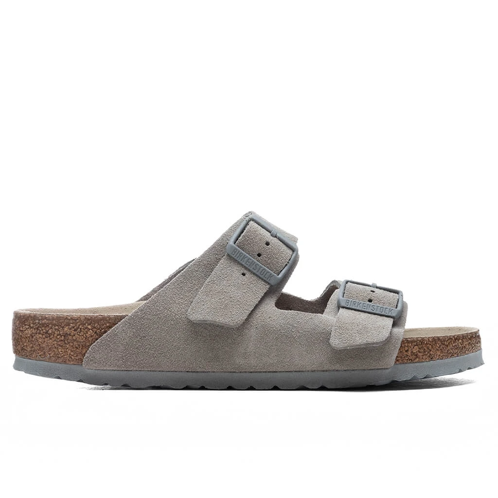 Birkenstock Wide Arizona Soft Footbed - Stone Coin 3 Birkenstock Wide Arizona Soft Footbed - Stone Coin