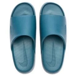 Nike Calm Slide - Geode Teal -Birkenstock Store Calm Slide Geode Teal FD4116 300 10 04 23 Feature KN 6