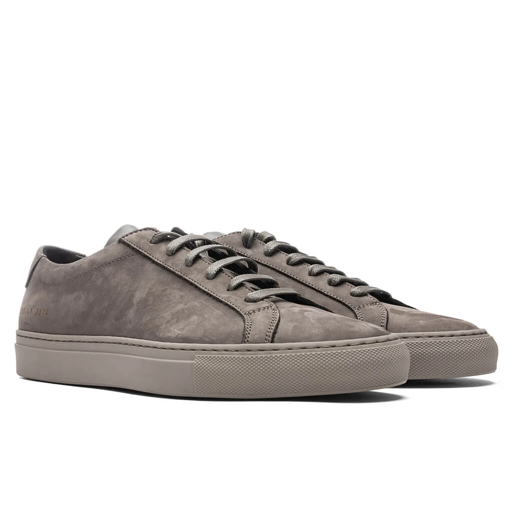 Common Projects Achilles Low Nubuck - Warm Grey 4 Common Projects Achilles Low Nubuck - Warm Grey - Image 2
