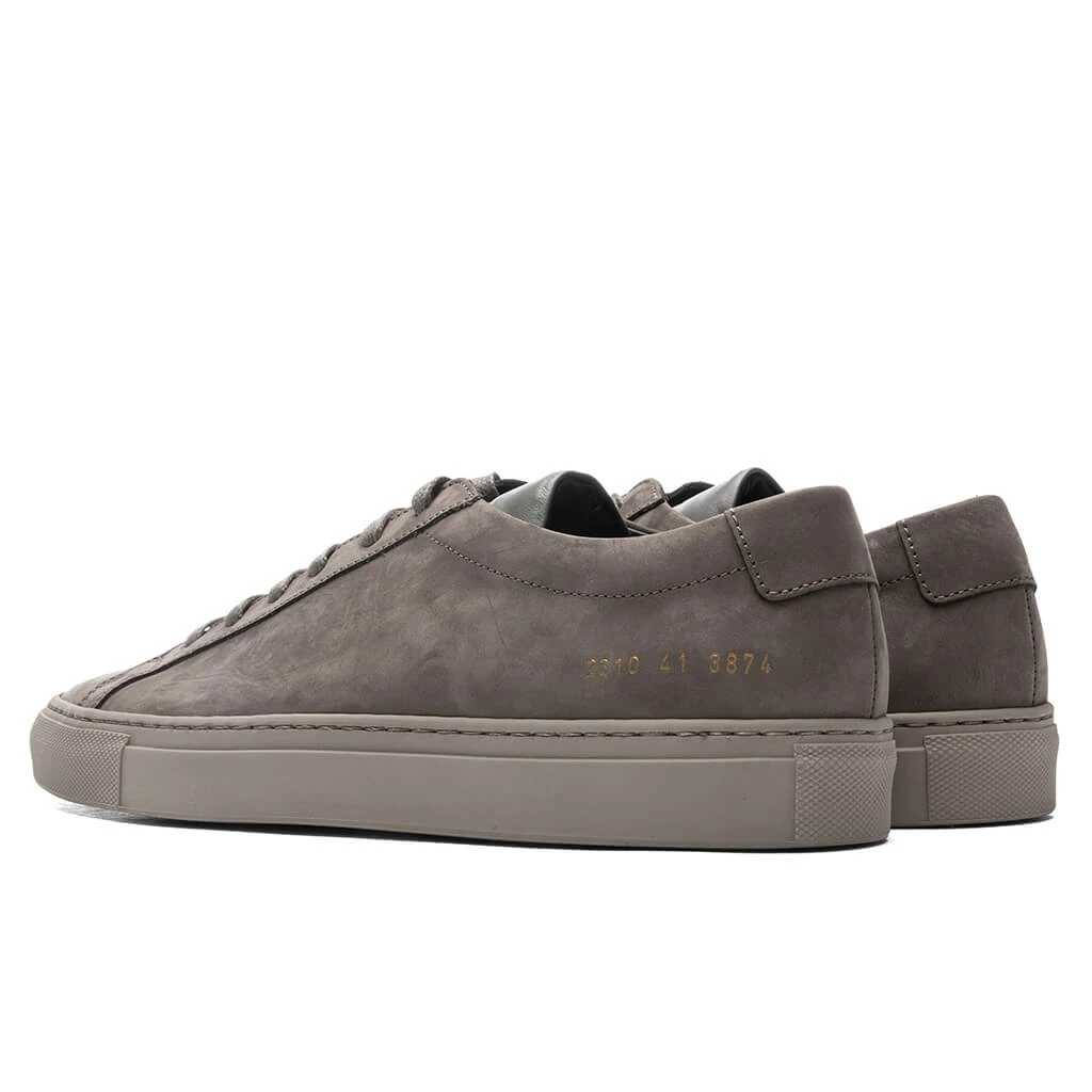 Common Projects Achilles Low Nubuck - Warm Grey 5 Common Projects Achilles Low Nubuck - Warm Grey - Image 3