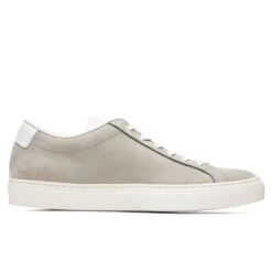 Common Projects Achilles Low In Nubuck - Olive