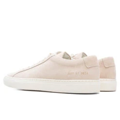 Common Projects Achilles Low In Suede - Nude -Birkenstock Store CommonProjectsAchillesLowinSuede Nude2327 0659 3