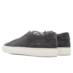 Common Projects Achilles Low In Suede - Washed Black -Birkenstock Store CommonProjectsAchillesLowinSuede WashedBlack2327 0514 3