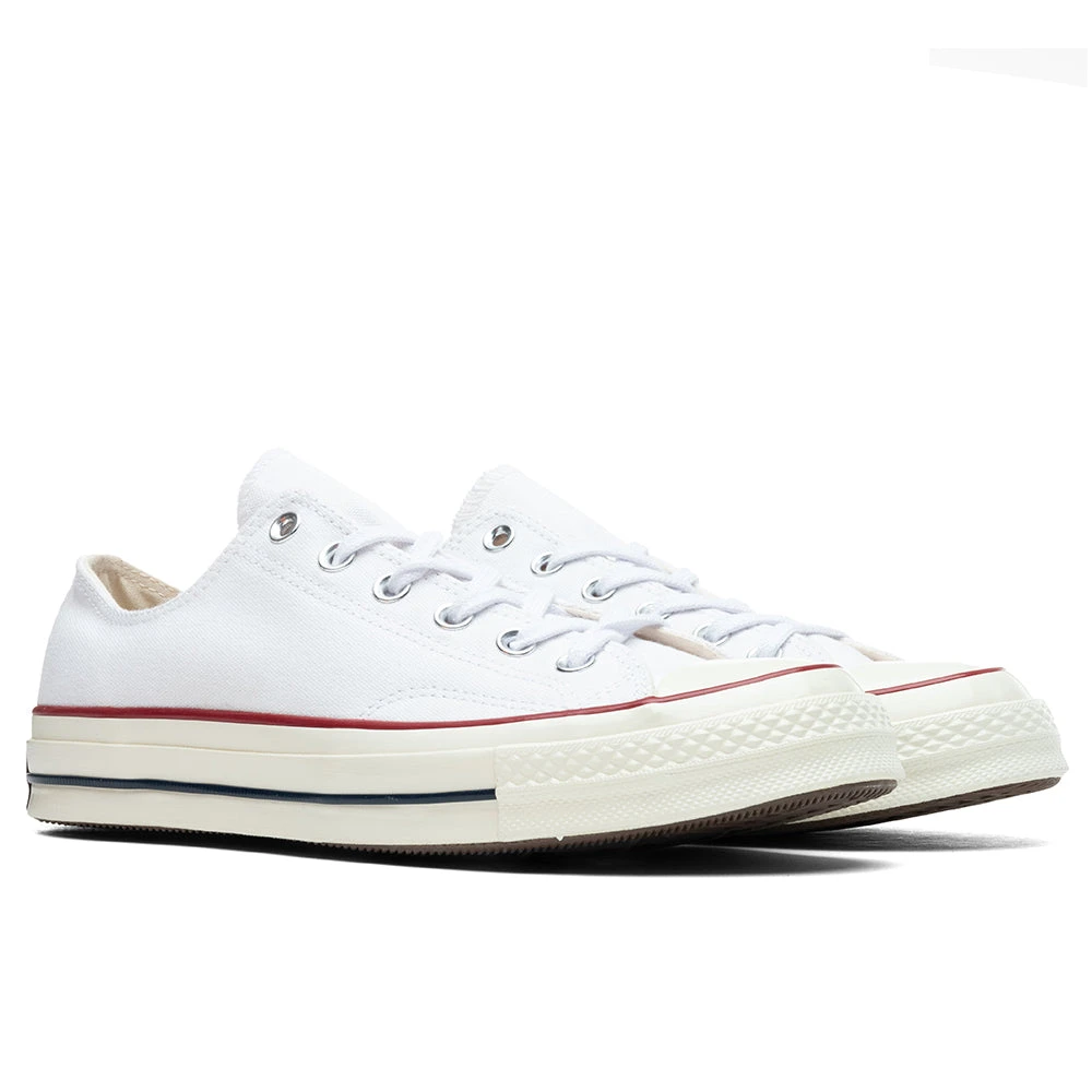 Converse Chuck '70 Ox - White/Garnet/Egret 4 Converse Chuck '70 Ox - White/Garnet/Egret - Image 2