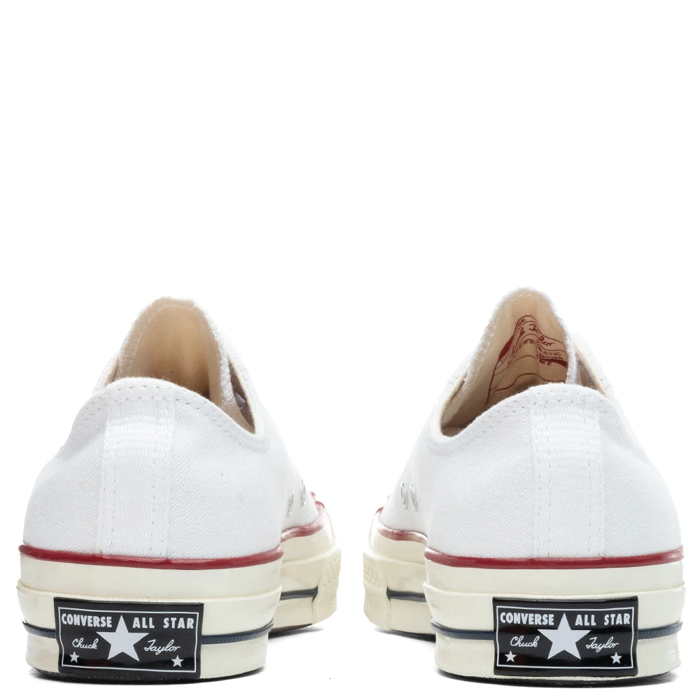 Converse Chuck '70 Ox - White/Garnet/Egret 6 Converse Chuck '70 Ox - White/Garnet/Egret - Image 4