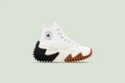 Converse Run Star Motion - White/Black -Birkenstock Store Converse Run Star Motion Hi White Black Gum Honey 171546C June 28 2021 Feature 01