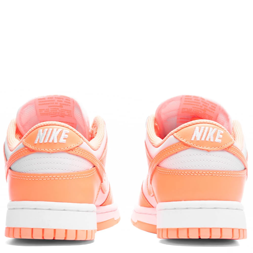 Nike Women's Dunk Low - Peach Cream/White 6 Nike Women's Dunk Low - Peach Cream/White - Image 4