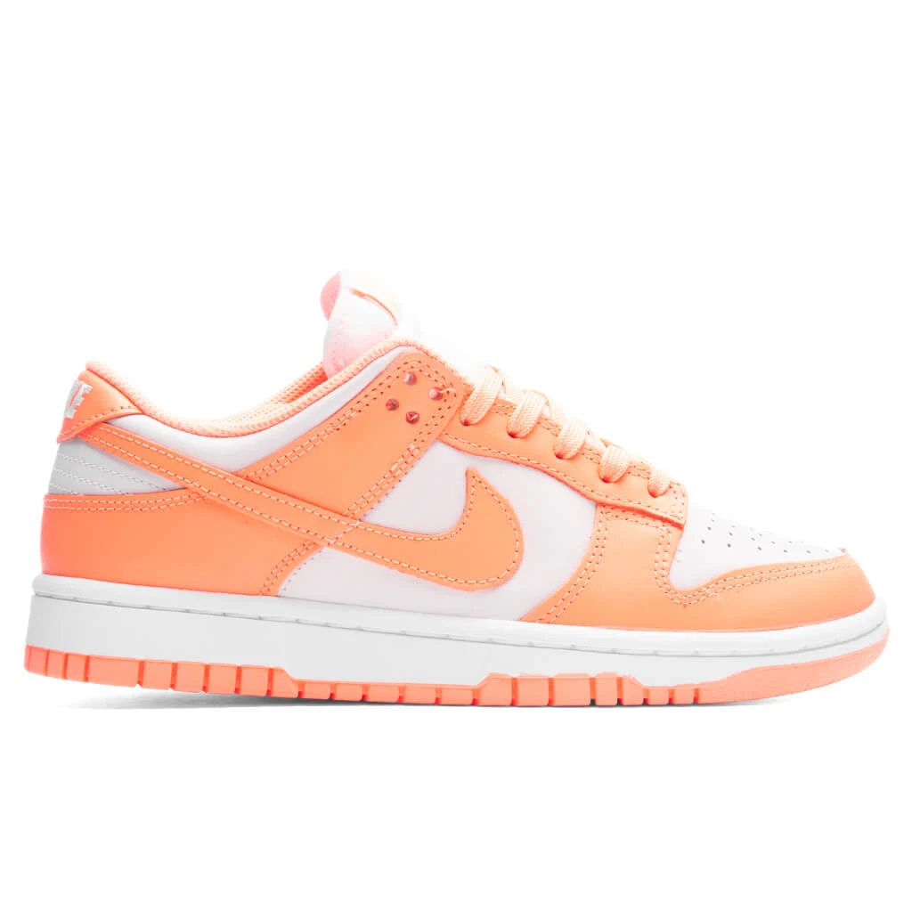 Nike Women's Dunk Low - Peach Cream/White 3 Nike Women's Dunk Low - Peach Cream/White