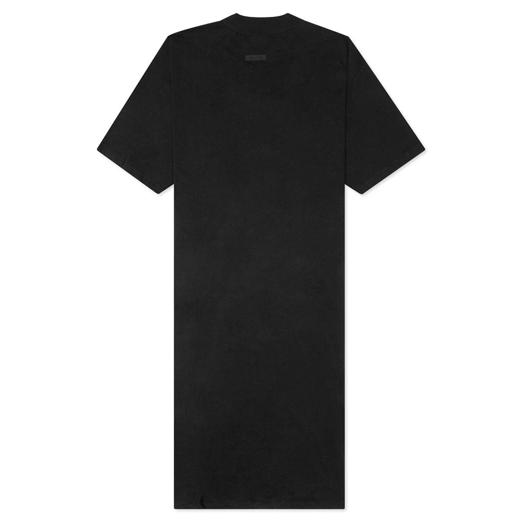 Essentials 3/4 Sleeve Dress Women's - Jet Black 4 Essentials 3/4 Sleeve Dress Women's - Jet Black - Image 2