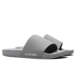 Cabana Slides - Grey -Birkenstock Store Feature Slides Grey 82321 GRY 06 01 22 Feature DV 2
