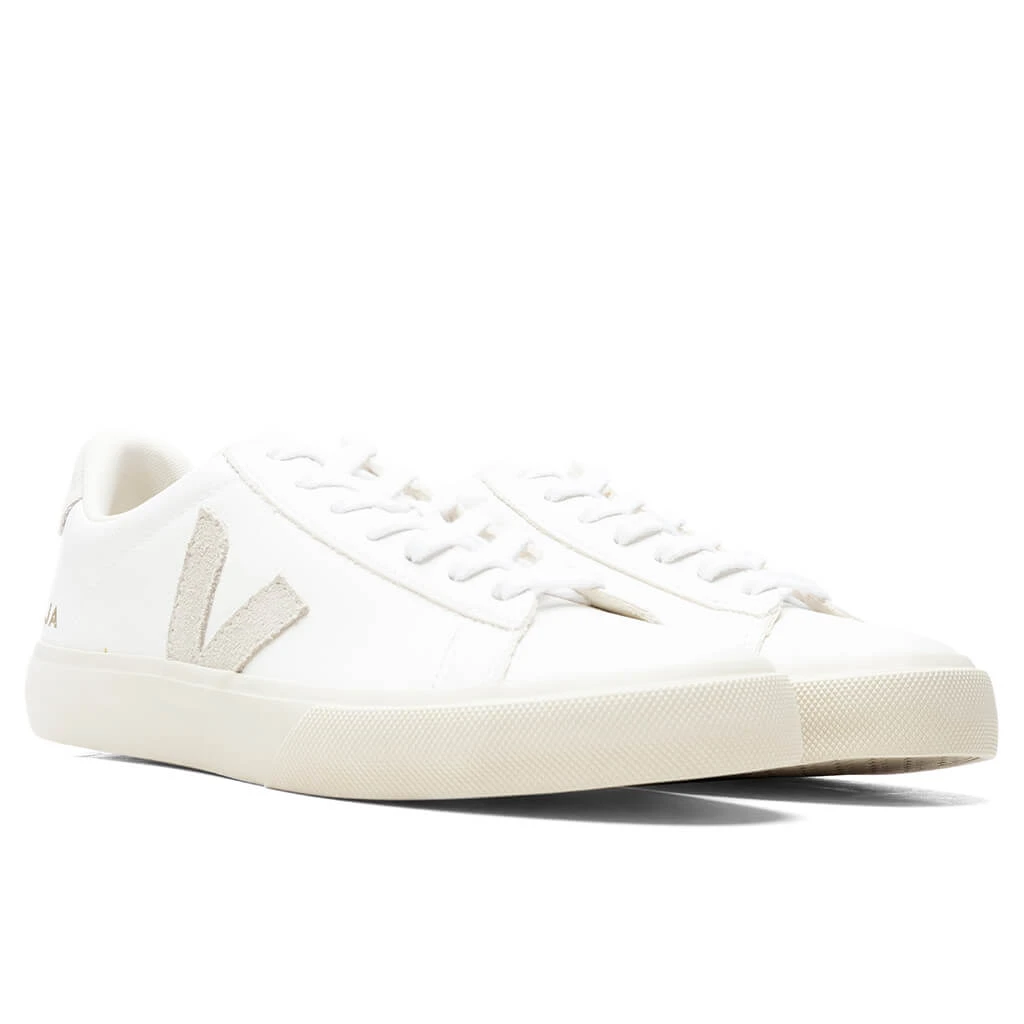 Veja Women's Campo Chromefree - Extra White/Natural Suede 4 Veja Women's Campo Chromefree - Extra White/Natural Suede - Image 2
