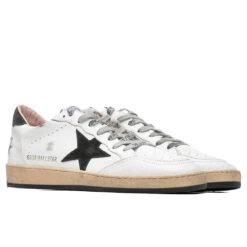 Golden Goose Ball Star - White/Military Green -Birkenstock Store Golden Goose Ballstar White Military Green GMF00117.F002097.10781 05 21 2021 01 3