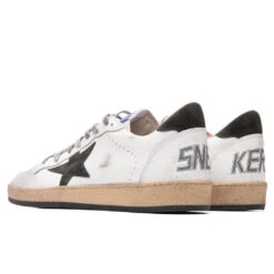 Golden Goose Ball Star - White/Military Green -Birkenstock Store Golden Goose Ballstar White Military Green GMF00117.F002097.10781 05 21 2021 01 5