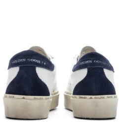 Golden Goose Women's Hi Star Skate Star - White/Dark Blue -Birkenstock Store Golden Goose Sneakers Hi Star Skate Star White Dark Blue GWF00482.F004122.10357 09 15 23 Feature KN 6