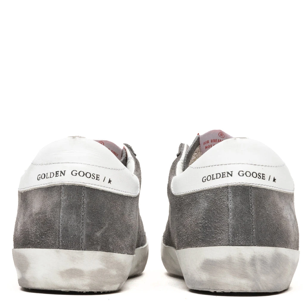 Golden Goose Super-Star Sneakers - Grey/Turquoise 6 Golden Goose Super-Star Sneakers - Grey/Turquoise - Image 4