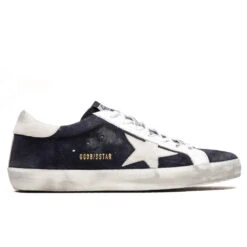 Golden Goose Super-Star Sneakers - Night Blue/Ice